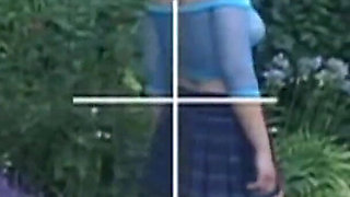 Calm and Romantic Outdoor Bonding Between a Delightful Pale Girl and Her Dedicated BBC Paramour