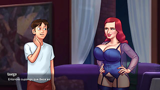 MY STEPFATHER'S CUCKOLD WANTS TO SEE HOW I FUCK HIS WIFE - summertime saga