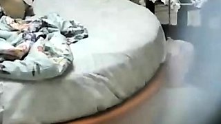 Cute amateur Asian web cam girl teases her great body