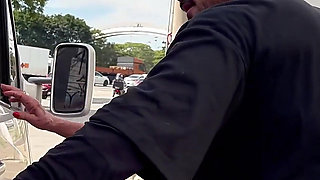 Tattooed 81 Year Old Granny Rough Fucked in My Driving Van