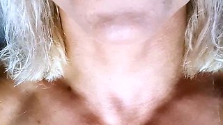 Amateur striptease and Solo masturbation