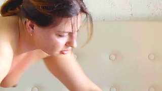 Window Exposure: Hairy MILF Used by the Marina - Deepthroat & Raw Facial Finish
