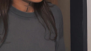 Step Mom Skips Step Son's School for Taboo Handjob and Creampie