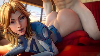 Marvel rivals, ash-blonde, sue storm