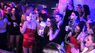 Girls at the party have some fun
