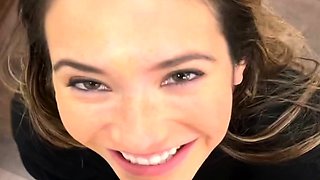 Slutty brunette nurse hardcore pov sex in hospital