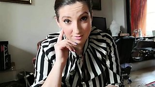 Exotic brunette hardcore foot fetish fuck