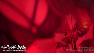 JellyFilledGirls Lick Slow Sensual Pussy in Amateur Heat