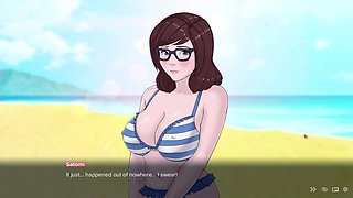 Quickie A Love Hotel Story - Beach sex with busty librarian