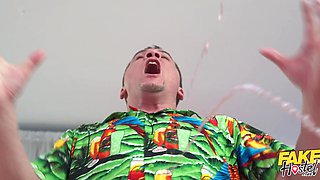 Sofia Lee threesome hot video