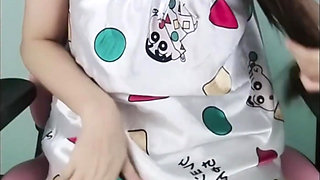 Horny Thai Girl Stabs Her Pussy with a Dildo Before Bed. Realthaisolo