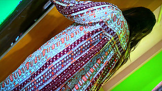 Fucking a Chubby Egyptian Big ass Muslim Hot Stepmom When she clean my room & try to seduce me by show her Naked Big Ass