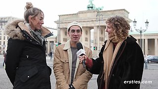 Ersties - Girls Hit the Streets Of Berlin For a Q & A with Men about Sex