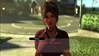 Horny MILF Loses Everything After Moving To New Town - Big Tits & Huge Cock 3D Hentai Sex