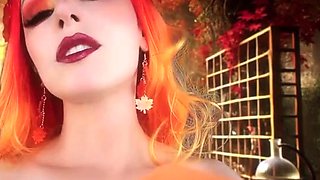 Amateur redhead Russian teen