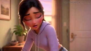 Stepdaughter's Forbidden Thirst Makes Her Porn Theater Virgin for Stepdad (AI)