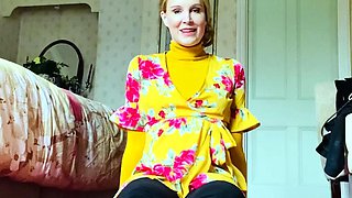 Cumshot amateur MILF suck and jerks dude in the bedroom