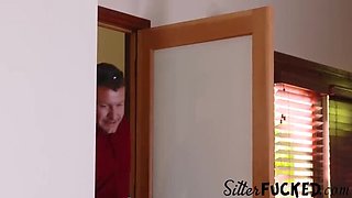 Hot Teen Babysitter Charity Crawford Gives Her Tight Pussy For Charity