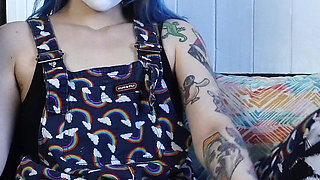 Hairy Clown Smokes
