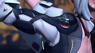 Ashe & D.va From Overwatch - 3D Animation