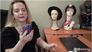 Granny Seduced And Pounded By Young Stud In Office