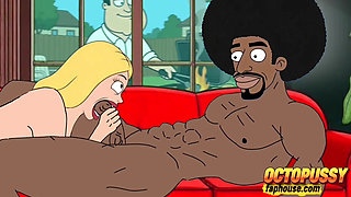 Black Plumber Fucks Married Housewife Behind Her Cuckold Husband's Back