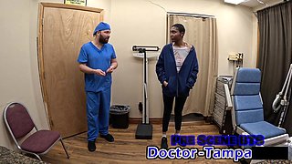 Dr Tampa - Daisy Mynx's 1st EVER Gyno Exam - Doctor tampa