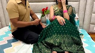 Desi Teen Sali Gets Hardcore Fuck by Jija in 4K Homemade Sex