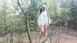 Thai girl asks for quick in the jungle No one around! Thai Voice