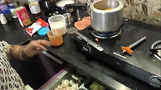 Puja Bhabhi Hardcore Sex - Blowjob & Creampie in Bathroom - Big Ass Indian Celebrity Fuck