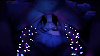 Creamy Facefuck with Blue Haired Girl!