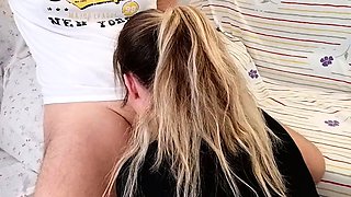 Babysitter Loves Sucking Cock, Wants a Huge Load