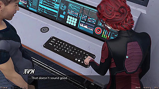 Stranded in Space - Fucking the Horny Asian Scientist