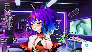 Lengthy haired Blonde hentai