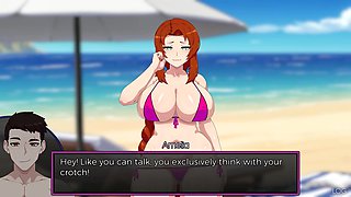 Vulgar Reverie: Cuckold and His Hot Wife on the Beach - Episode 13