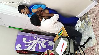 Desi Indian School Girl Tight Pussy Fuck with Big Cock in OYO Room - Parizadi MMS Sex