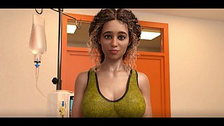 Anime fuck, futanari cumshot, cartoon sex