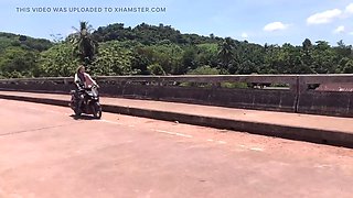Beach Tattooed Naked Bitch Public Anal Big Toys, Solo Gape, Motorbike Ride