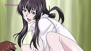 The Neighbor's Cheating Wife can't Control Herself, I can't Resist her Temptation - Hentai Anime