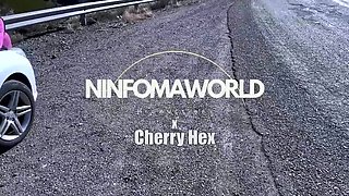 Public Facial Cumshot on Street with Cars Watching - NINFOMAWORLD Teen Blowjob & Swallow