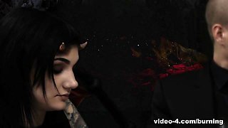 Joanna Angel & Ophelia Rain & Xander Corvus in Cindy Queen of Hell Part 5 - BurningAngel