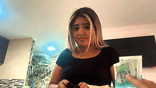 Latina Maid Fucked By Boss For Job and Money - Facial Cumshot on Teen Big Ass