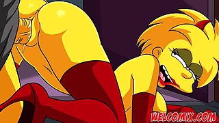 Halloween Night Hentai - Anal Domination & Group Sex with Big Tits Anime Girls in Costumes