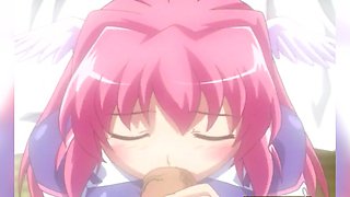 Big boobs babes sucking dick in wild hentai