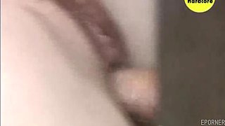 Attractive retro teen horny sex scene