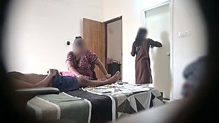 Maids Get A Flash Of Dick During Massage Session