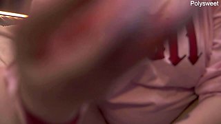 I want you to kiss me, but after I bust and... down there!