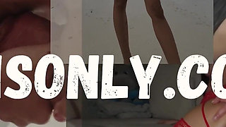 Dogy Style in Public Balcony