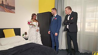 Hot bride Vicky Menage gets fucked in doggy style