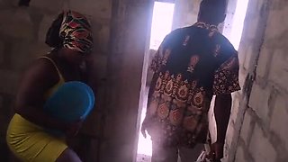 Street Boy Seduces Orange Seller in Abandoned Building for Intense Doggy Style Fuck